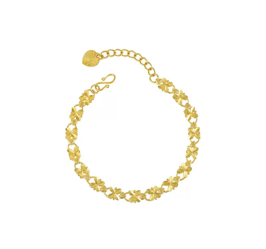 24k Gold Plated Golden Blossom Bracelet
