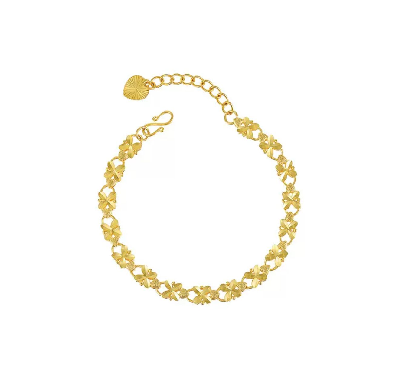 24k Gold Plated Golden Blossom Bracelet